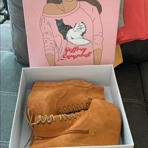 Jeffrey Campbell Hidden Platform Shoe(Dark Yellow)